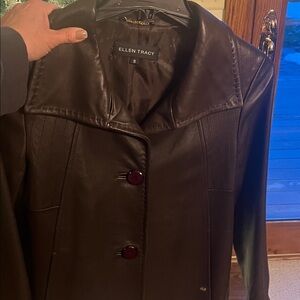 Ellen Tracy Leather Jacket